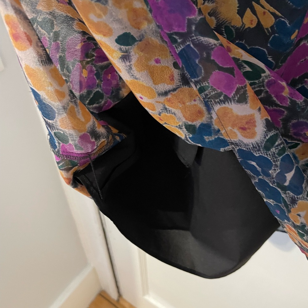 Madewell Broadway & Broome silk floral dress - Picture 5 of 8